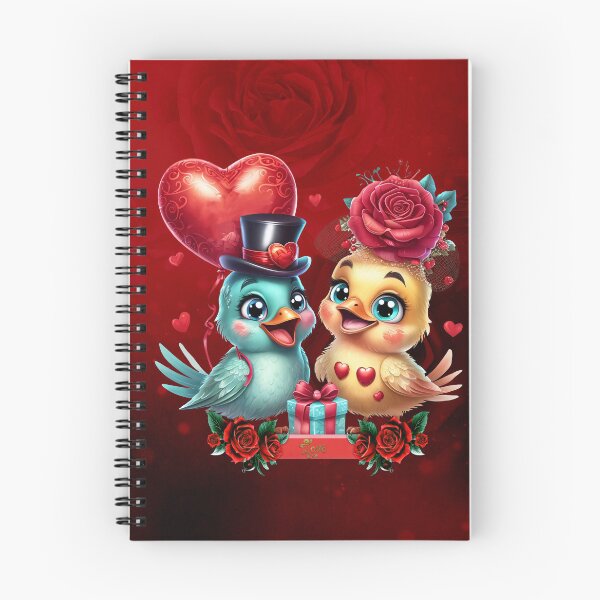 Item preview, Heart Balloon and Rose Magic: A Feathered Romance, designed and sold by nicky2342.
