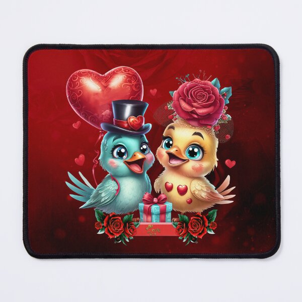 Item preview, Heart Balloon and Rose Magic: A Feathered Romance, designed and sold by nicky2342.