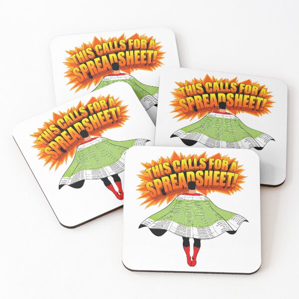 Item preview, This Calls for a Spreadsheet Superhero Edition designed and sold by Amanda's Factory.