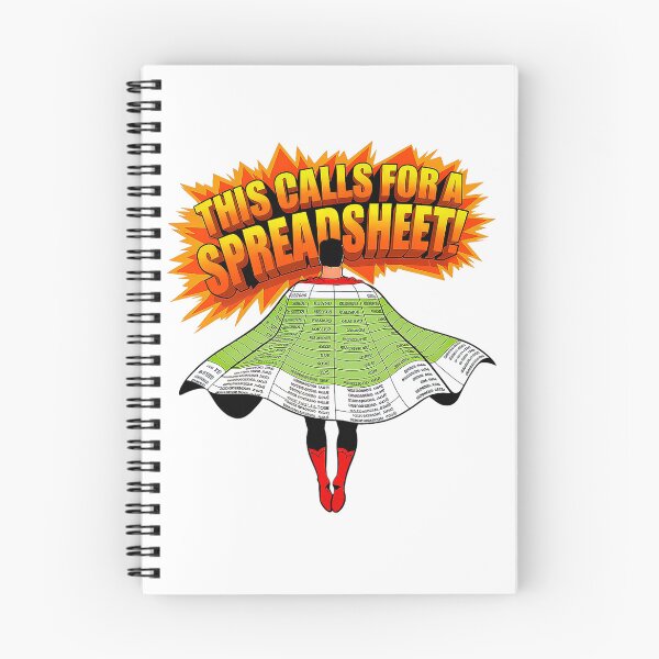 Item preview, This Calls for a Spreadsheet Superhero Edition designed and sold by Amanda's Factory.