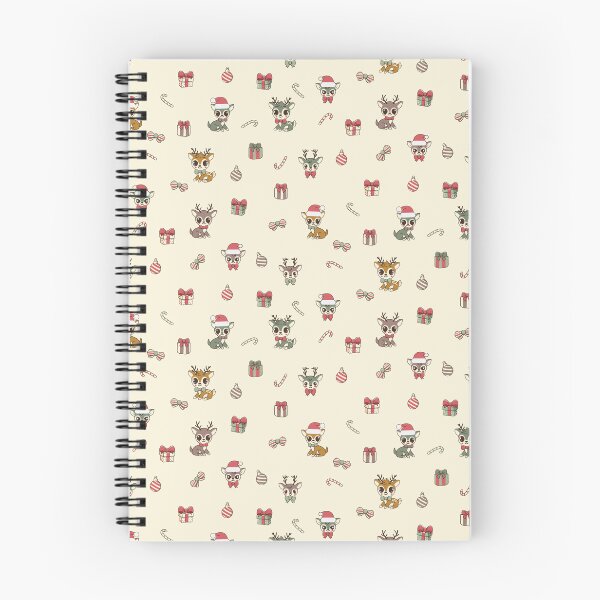 Item preview,  Festive Baby Deer Christmas Pattern designed and sold by saraartjem.