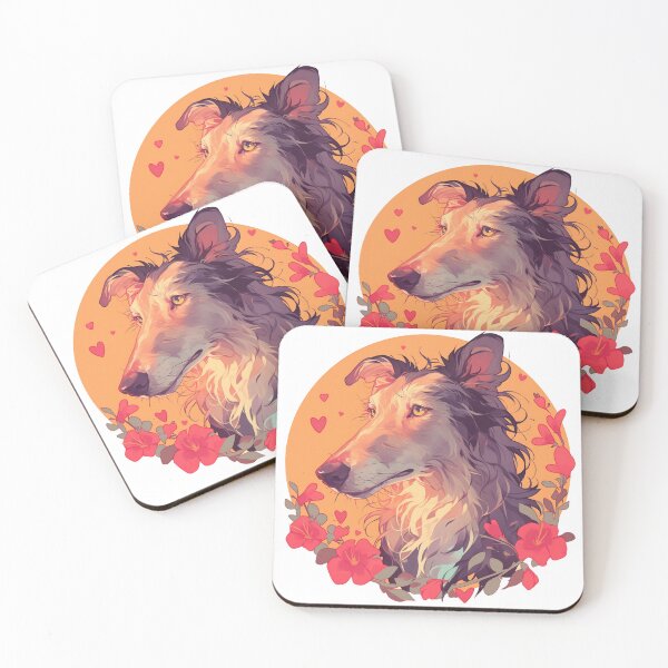 Artikelvorschau, Süßer schottischer Deerhound // Deerhound-Hund // Scottish Deerhound-Welpe entworfen und verkauft von SMARTKIT DESIGNAGENCY.