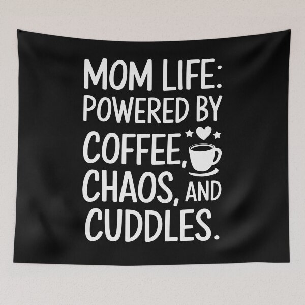 Item preview, Funny Mom and Coffee Quote designed and sold by InsanseCreation.