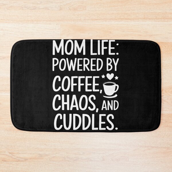 Item preview, Funny Mom and Coffee Quote designed and sold by InsanseCreation.