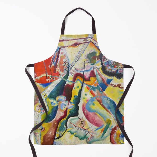 Item preview, Kandinsky Bild mit rotem Fleck designed and sold by maniacfitness.
