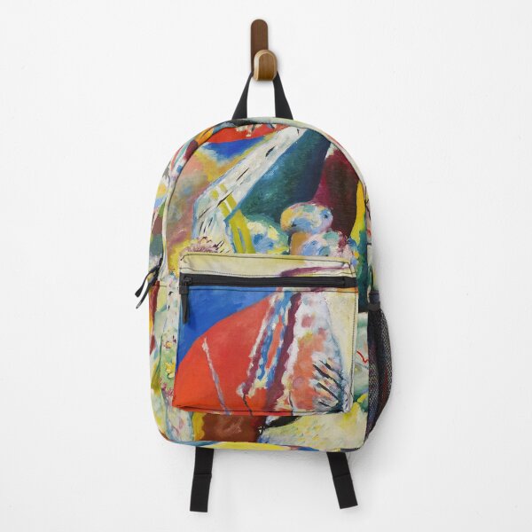 Item preview, Kandinsky Bild mit rotem Fleck designed and sold by maniacfitness.