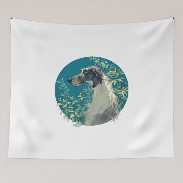Artikelvorschau, Süßer schottischer Deerhound // Deerhound-Hund // Scottish Deerhound-Welpe entworfen und verkauft von SMARTKIT DESIGNAGENCY.