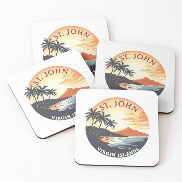 Item preview, St. John Virgin Islands Tropical Sunset designed and sold by Alex Songs.