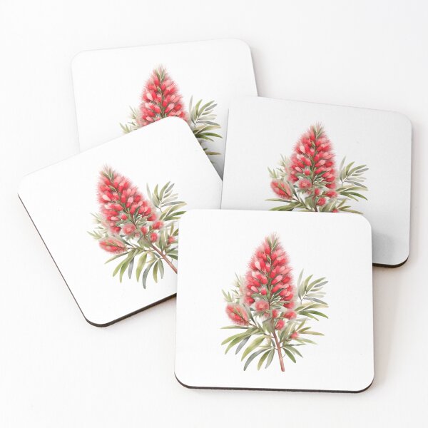 Item preview, Red Bottlebrush (Callistemon spp.) designed and sold by HOMETOWN86.