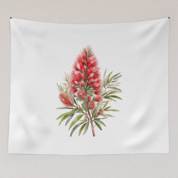 Item preview, Red Bottlebrush (Callistemon spp.) designed and sold by HOMETOWN86.