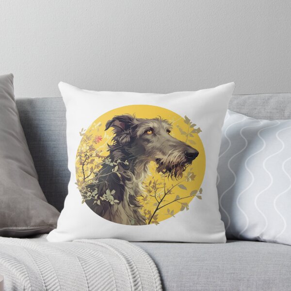 Artikelvorschau, Süßer schottischer Deerhound // Deerhound-Hund // Scottish Deerhound-Welpe entworfen und verkauft von SMARTKIT DESIGNAGENCY.