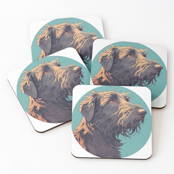 Artikelvorschau, Süßer schottischer Deerhound // Deerhound-Hund // Scottish Deerhound-Welpe entworfen und verkauft von SMARTKIT DESIGNAGENCY.