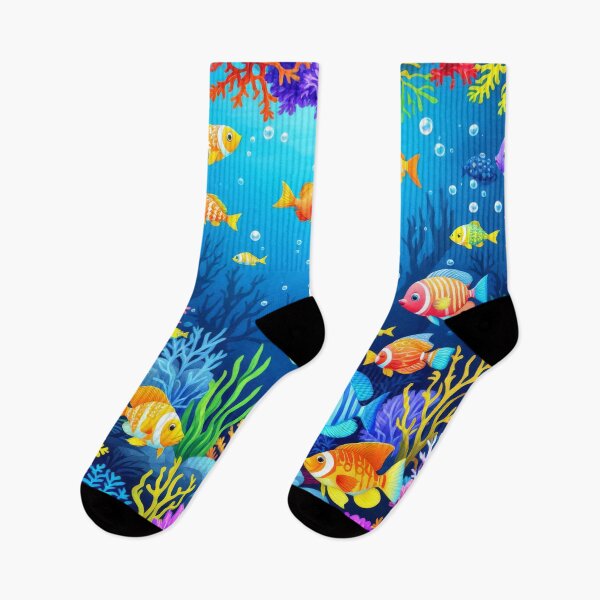 Item preview, Colorful Underwater Scene designed and sold by lalylaura.