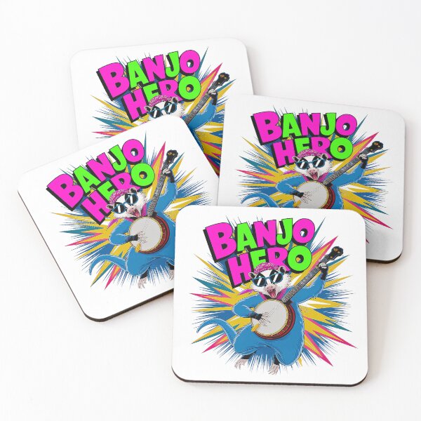 Item preview, Funny Opossum Playing Banjo Hero Rockin' Possum Edition designed and sold by Amanda's Factory.