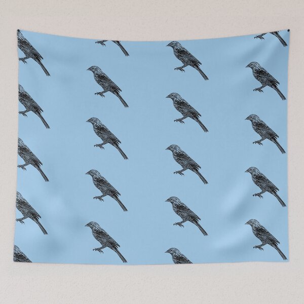 Item preview, Striped Honeyeater Black Design  designed and sold by designsasstultd.