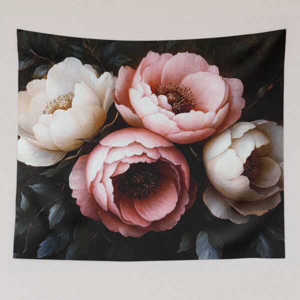 Item preview, Elegant Baroque Peony Bouquet Nightgarden designed and sold by UtArt.