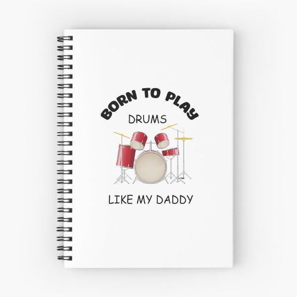 Item preview, BORN TO PLAY DRUMS LIKE MY DADDY designed and sold by nor-my.