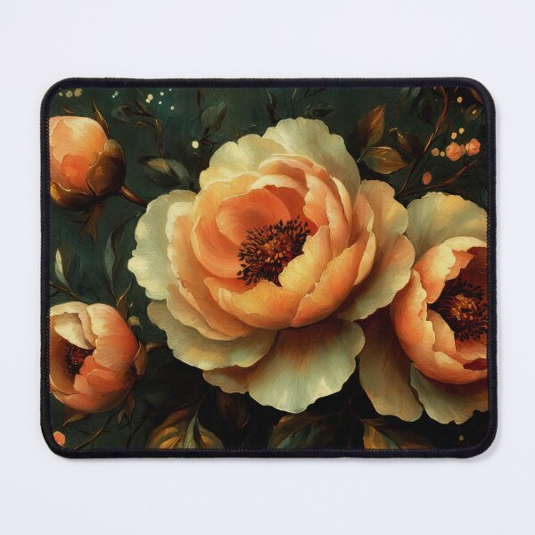 Item preview, Whispering Baroque Floral Roses Dream Nightgarden designed and sold by UtArt.