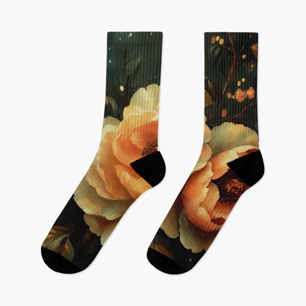 Item preview, Whispering Baroque Floral Roses Dream Nightgarden designed and sold by UtArt.
