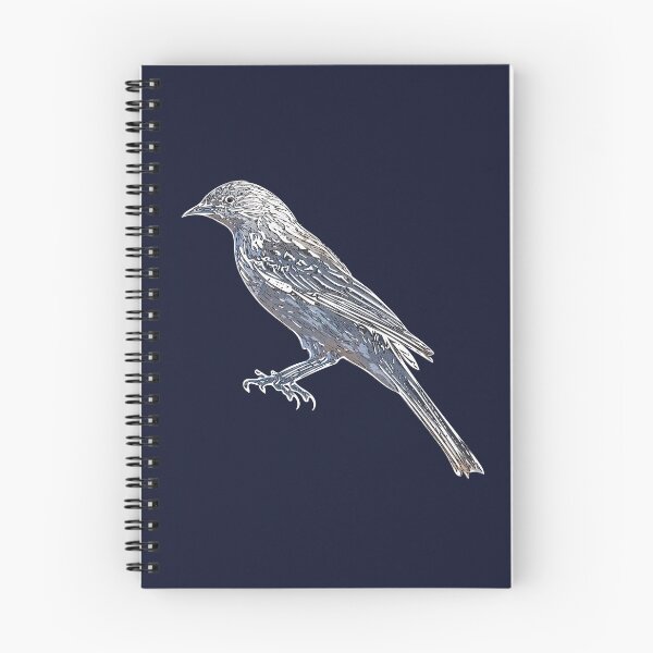 Item preview, Striped Honeyeater White Alternate Design  designed and sold by designsasstultd.