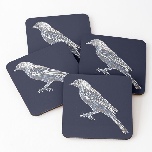 Item preview, Striped Honeyeater White Alternate Design  designed and sold by designsasstultd.