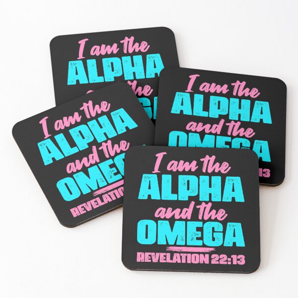 Item preview, Revelation 22:13 I Am The Alpha And The Omega designed and sold by plushism.