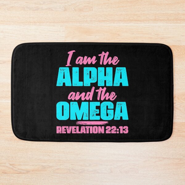 Item preview, Revelation 22:13 I Am The Alpha And The Omega designed and sold by plushism.
