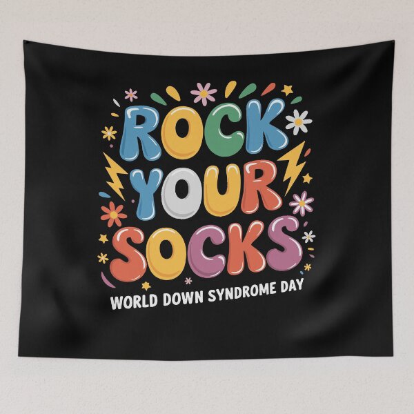 Item preview, Celebrate World Down Syndrome Day with Fun designed and sold by InsanseCreation.
