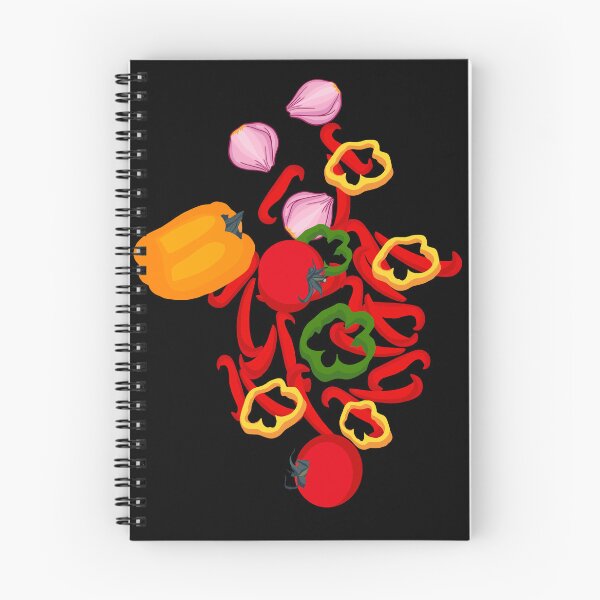 Item preview, Falling Colorful Vegetable Slices Art Design designed and sold by Koirojsa-nga.