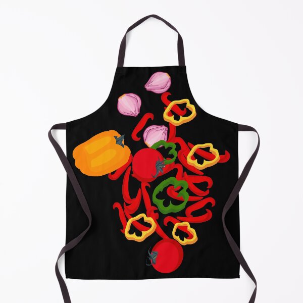 Item preview, Falling Colorful Vegetable Slices Art Design designed and sold by Koirojsa-nga.