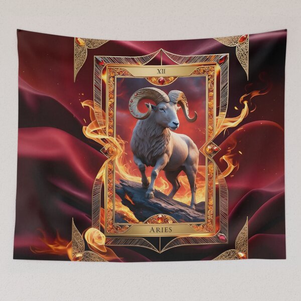 Item preview, Aries Tarot Design - Mystical Zodiac Art by LaLi Designs designed and sold by LaLi-Designs.