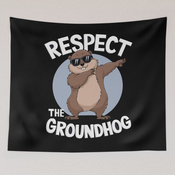 Item preview, Funny Groundhog Design with Cool Attitude designed and sold by InsanseCreation.