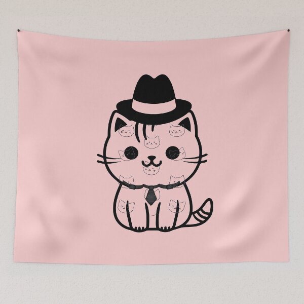 Item preview, Detective cat designed and sold by JazzyDot.