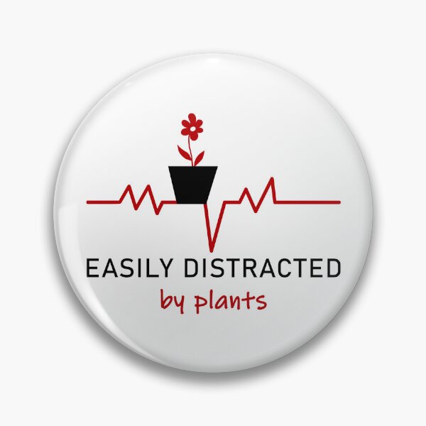 Item preview, Distracted by plants designed and sold by yellowmadcat.