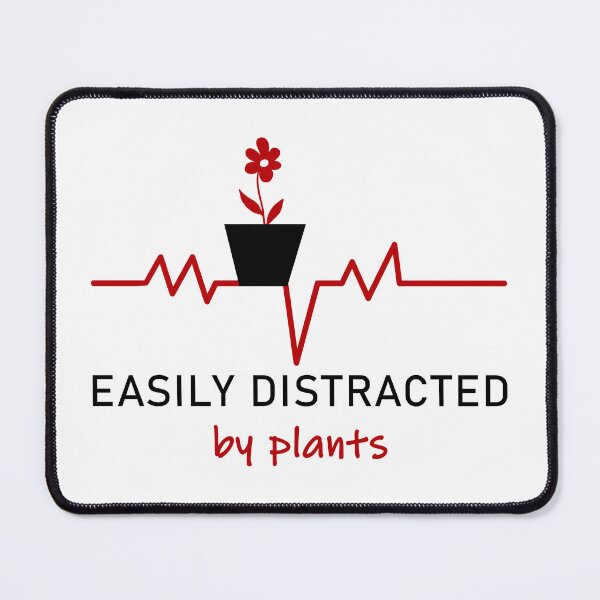 Item preview, Distracted by plants designed and sold by yellowmadcat.