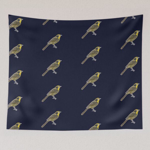 Item preview, Yellow-tufted Honeyeater White Alternate Design  designed and sold by designsasstultd.
