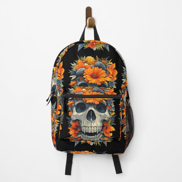 Item preview, Skull with Flowers  designed and sold by NeoRarities.