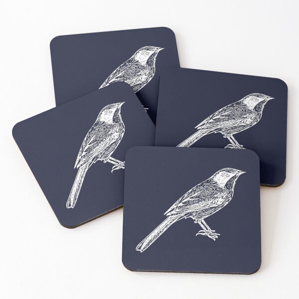Item preview, Yellow-tufted Honeyeater White Design  designed and sold by designsasstultd.
