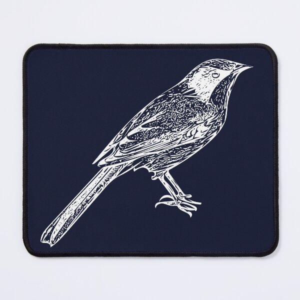 Item preview, Yellow-tufted Honeyeater White Design  designed and sold by designsasstultd.