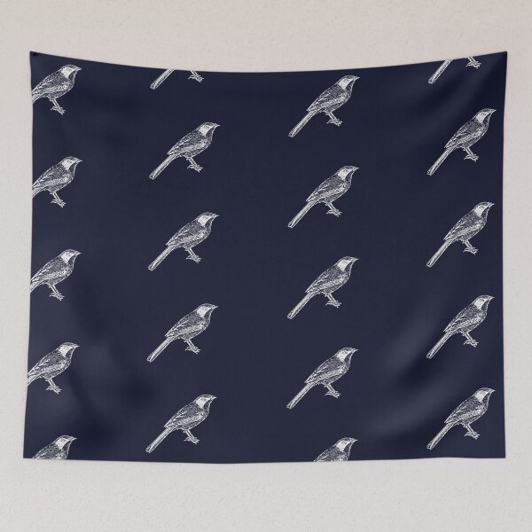 Item preview, Yellow-tufted Honeyeater White Design  designed and sold by designsasstultd.