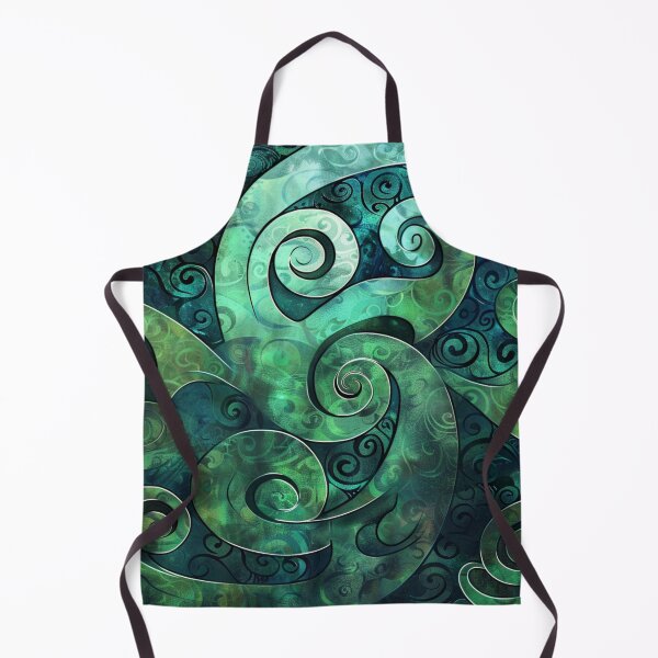Item preview, New Zealand Māori Paua Pattern Koru Design 272 designed and sold by GrinGalore.