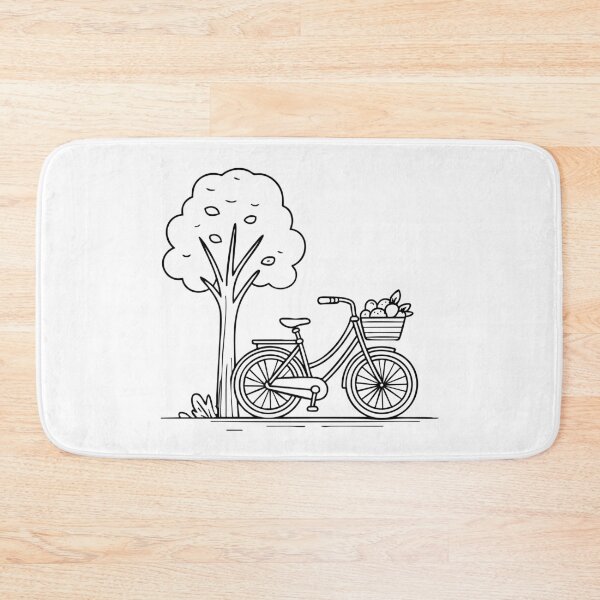 Item preview, Fruit basket on bicycle handlebars designed and sold by rasagamastore.
