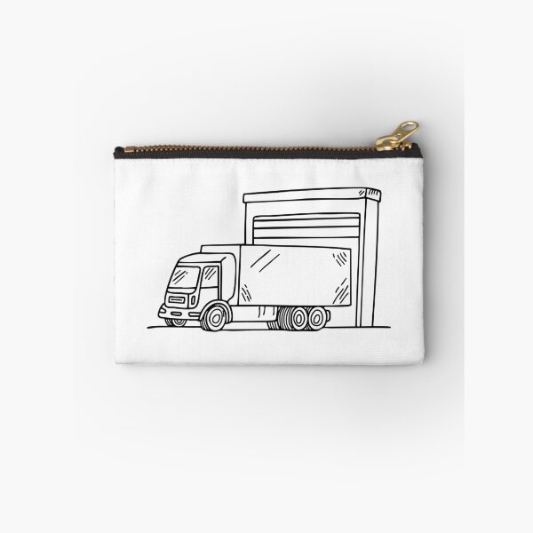 Item preview, Freight truck at loading dock designed and sold by rasagamastore.