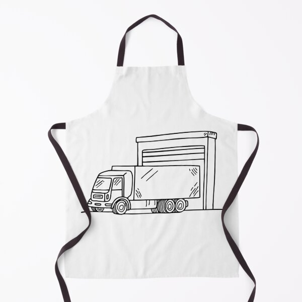Item preview, Freight truck at loading dock designed and sold by rasagamastore.
