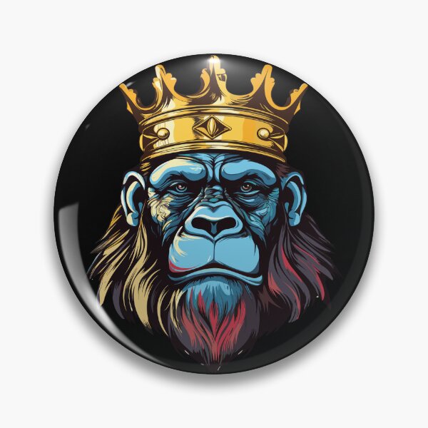 Artikelvorschau, Majestätischer Gorillakönig entworfen und verkauft von mozizy.