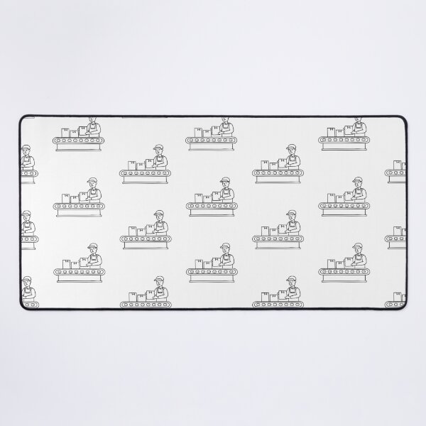 Item preview, Factory worker organizing boxes designed and sold by rasagamastore.