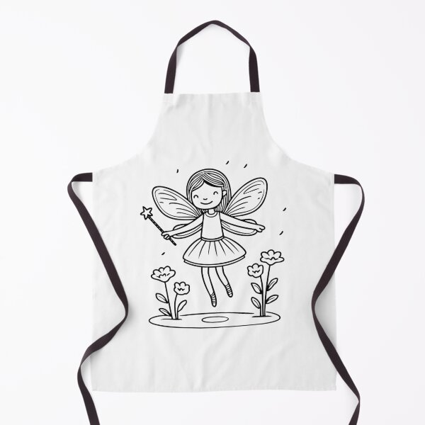 Item preview, Fairy with wand near flowers designed and sold by rasagamastore.