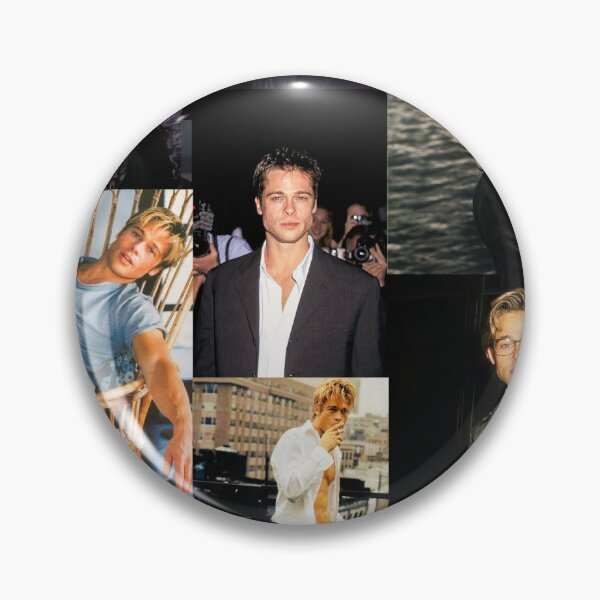 Item preview, Young Brad Pitt Collage Poster High Quality designed and sold by PocketPoach.