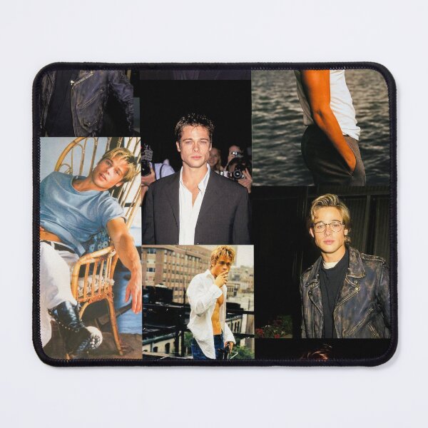 Item preview, Young Brad Pitt Collage Poster High Quality designed and sold by PocketPoach.