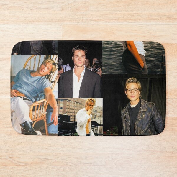 Item preview, Young Brad Pitt Collage Poster High Quality designed and sold by PocketPoach.